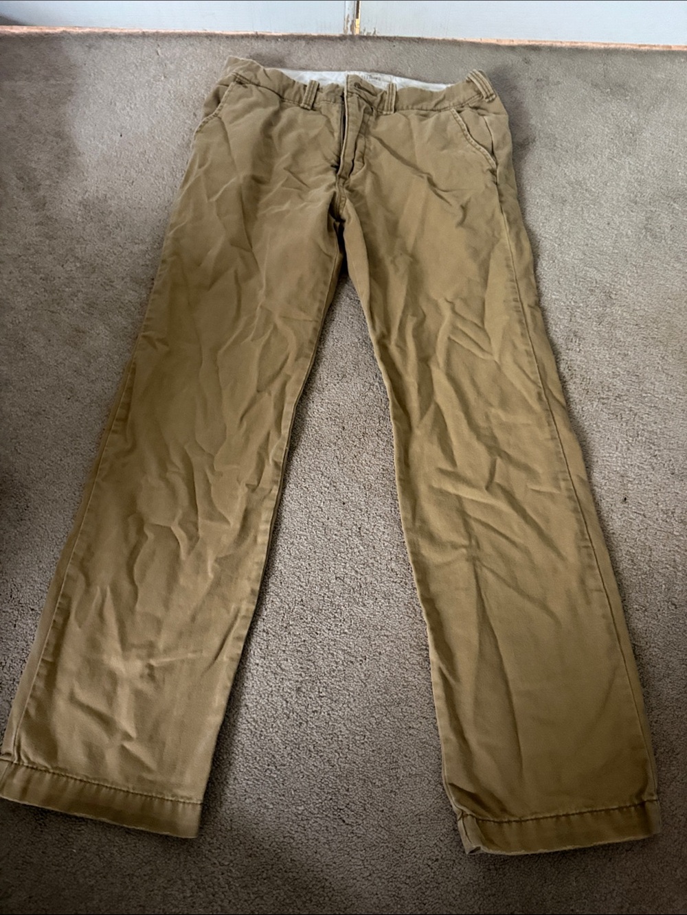 Hollister Men's Khaki Tan Chino Pants